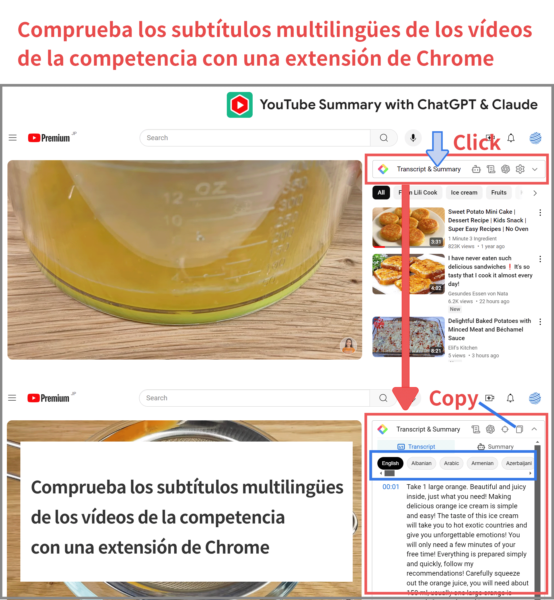 Descargar subtítulos