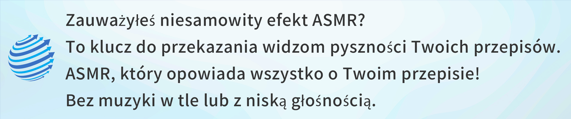 Przykład efektu ASMR