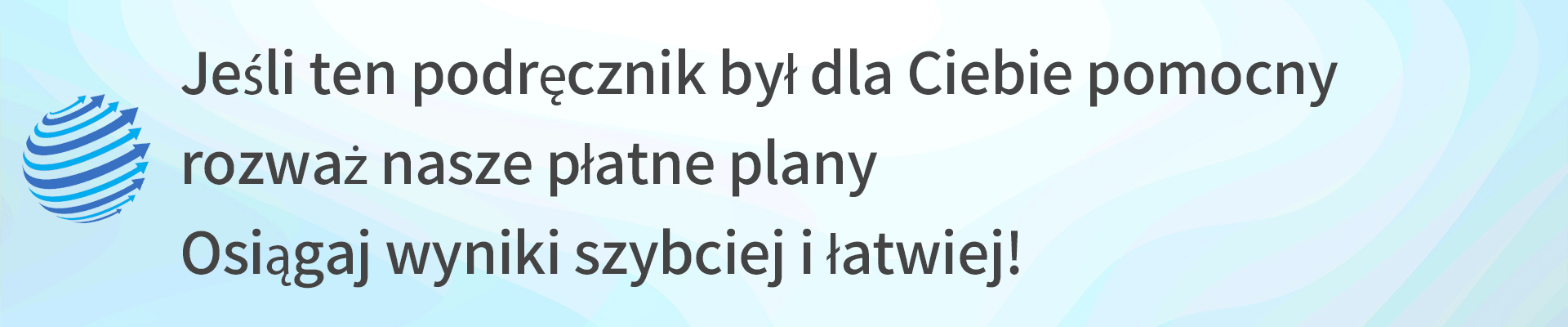 Prośba o wykupienie płatnego planu