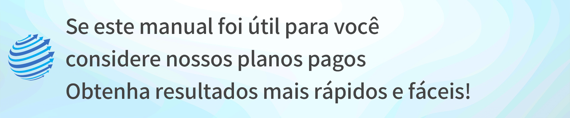 Solicitação para inscrição em um plano pago