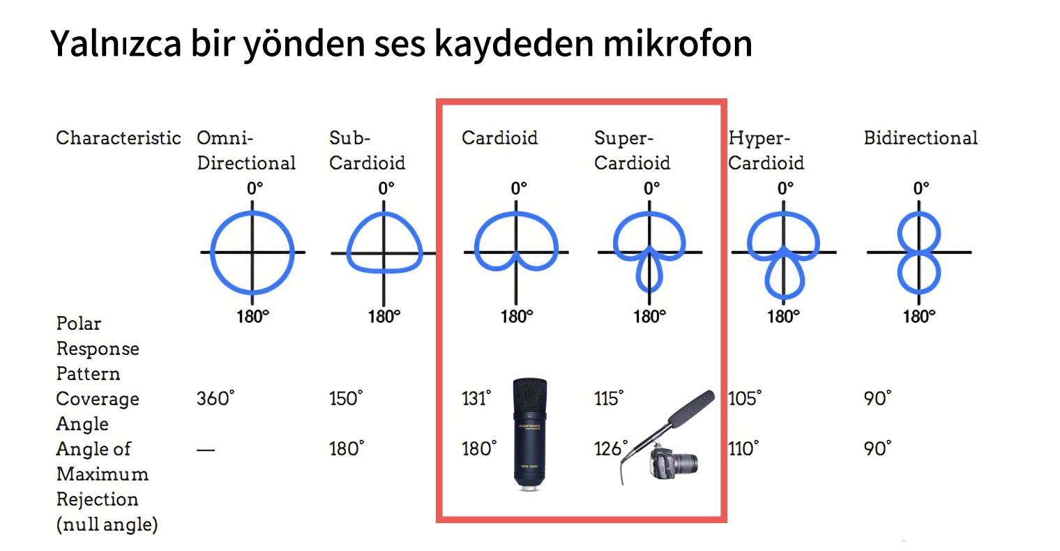 ASMR için en uygun mikrofonu seçme